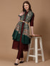 Women's Aari Embroidery Wool Shawl